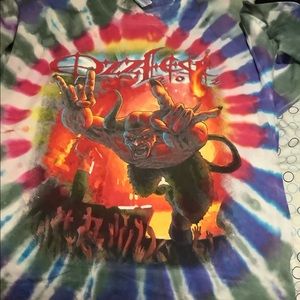 Vintage Ozzfest Tie-dye T-shirt